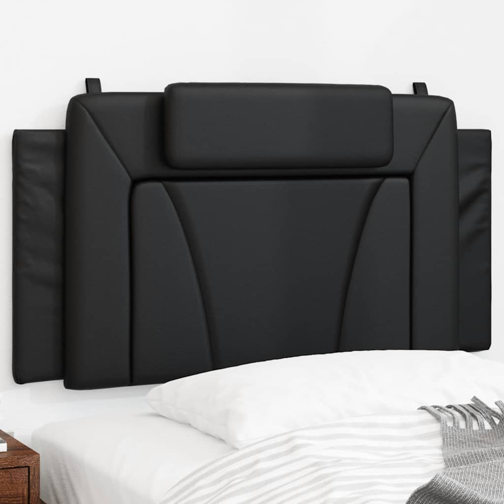 vidaXL Hoofdbordkussen "Viana" 183 cm kunstleer zwart
