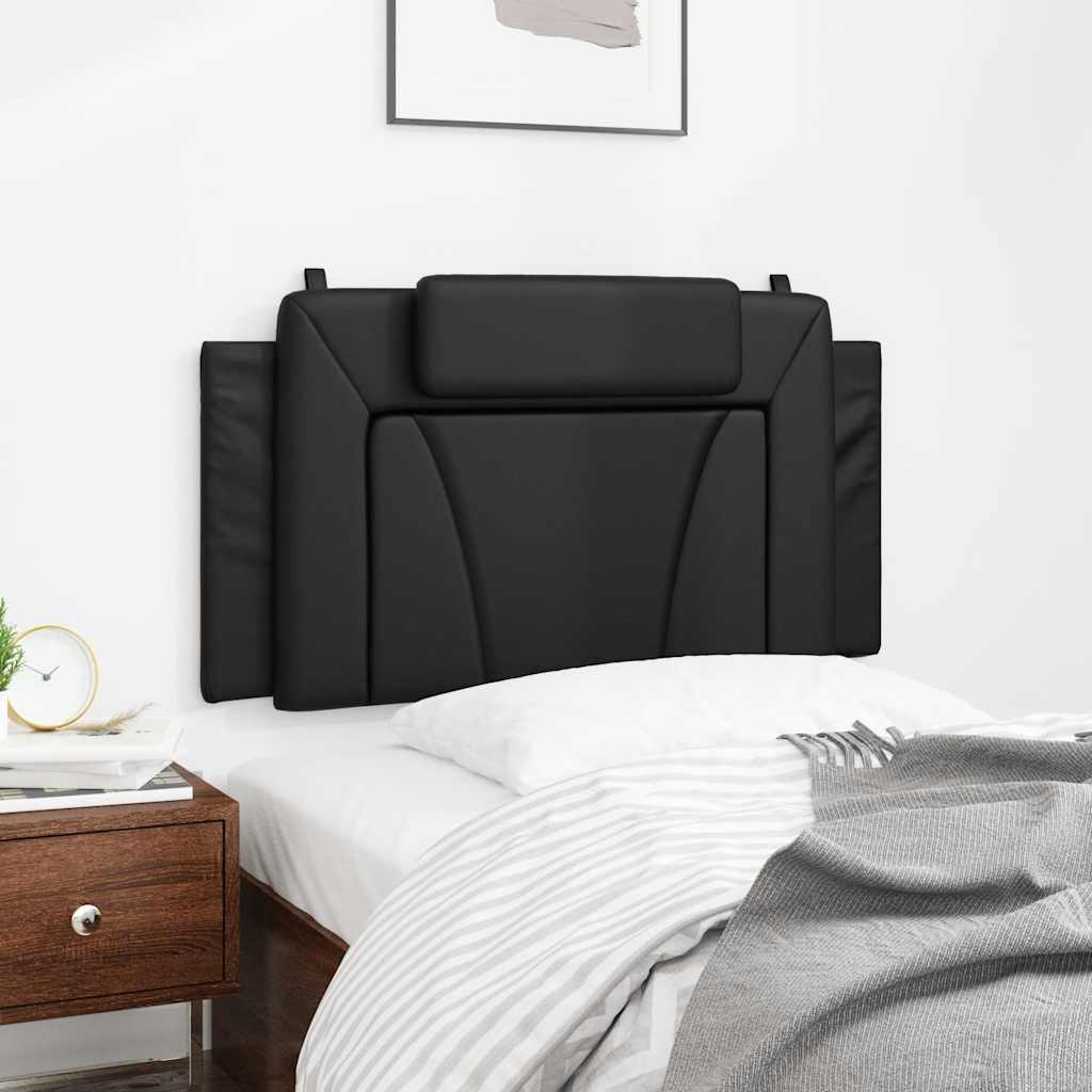 vidaXL Hoofdbordkussen "Viana" 183 cm kunstleer zwart