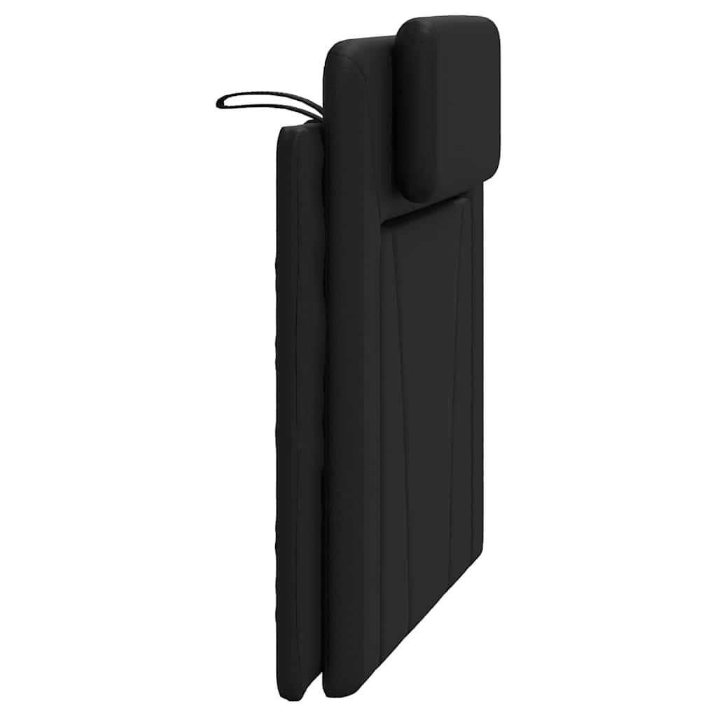 vidaXL Hoofdbordkussen "Viana" 183 cm kunstleer zwart