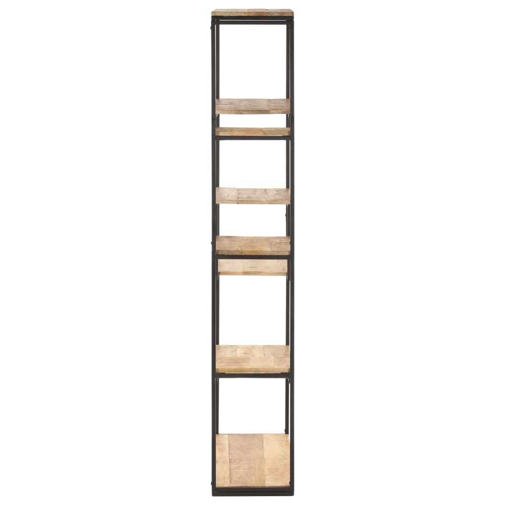 vidaXL Boekenkast 80x30x180 cm ruw mangohout