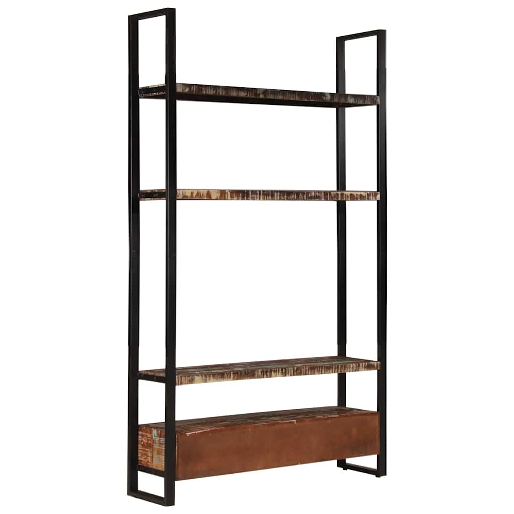 vidaXL Boekenkast 118x30x200 cm massief ruw mangohout