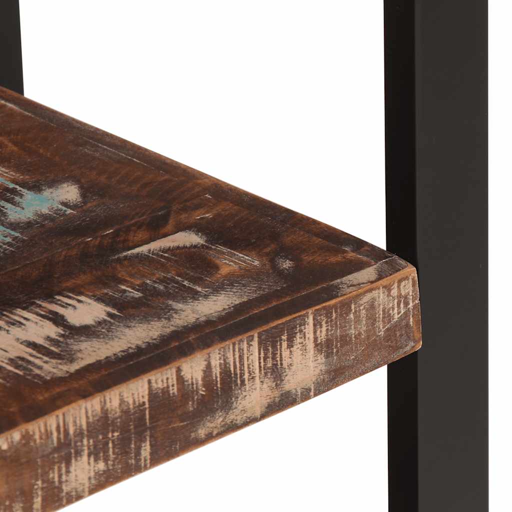 vidaXL Boekenkast 118x30x200 cm massief ruw mangohout
