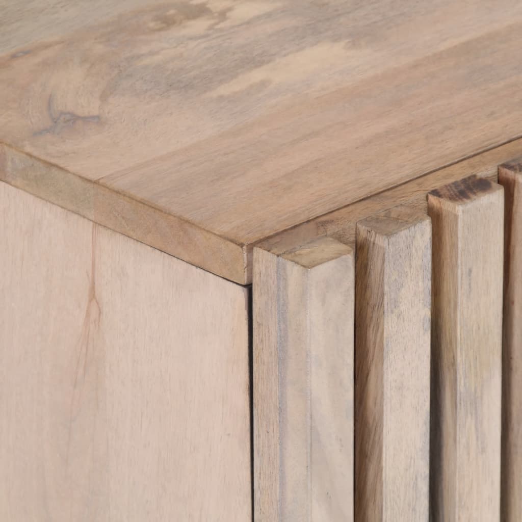 vidaXL Dressoirs 3 st 60x34x75 cm massief mangohout
