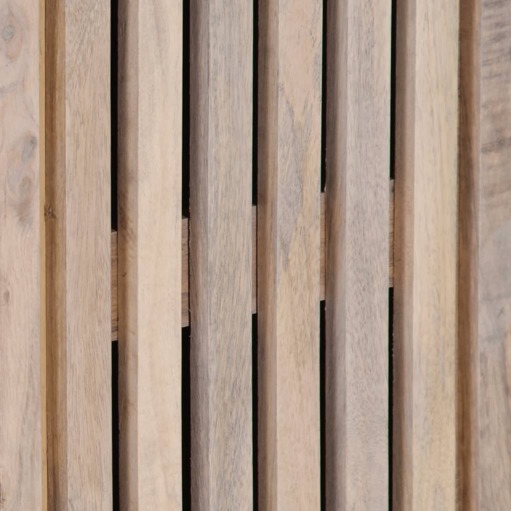 vidaXL Dressoirs 3 st 60x34x75 cm massief mangohout