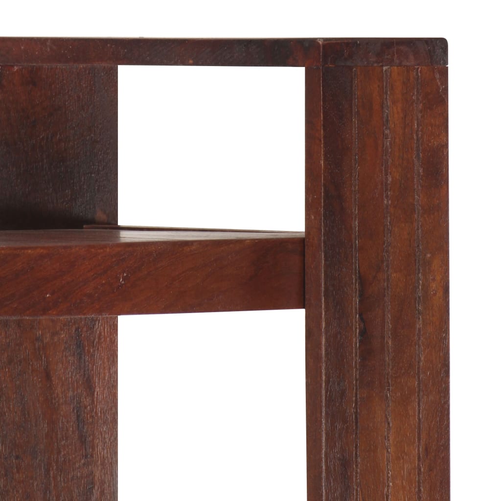 vidaXL Boekenkast 84x30x90 cm massief acaciahout honingbruin