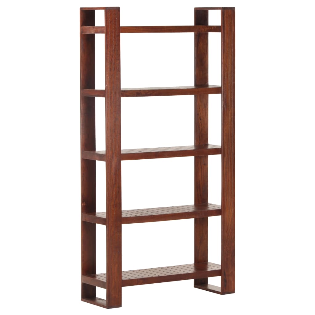 vidaXL Boekenkast 84x30x90 cm massief acaciahout honingbruin