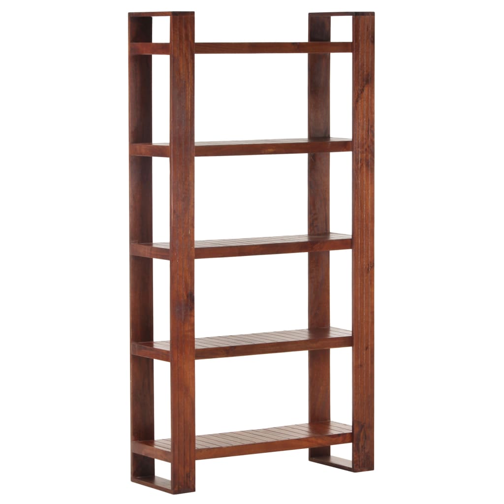 vidaXL Boekenkast 84x30x90 cm massief acaciahout honingbruin