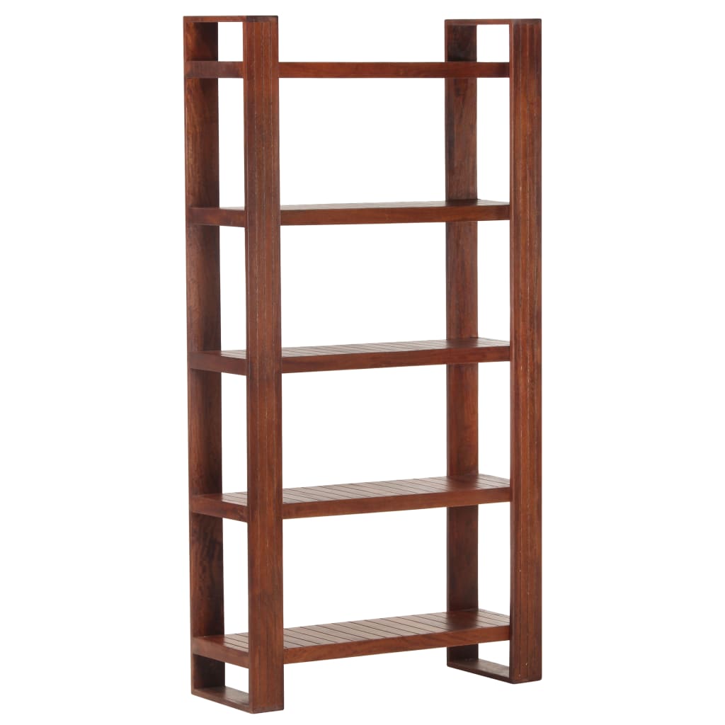 vidaXL Boekenkast 84x30x90 cm massief acaciahout honingbruin