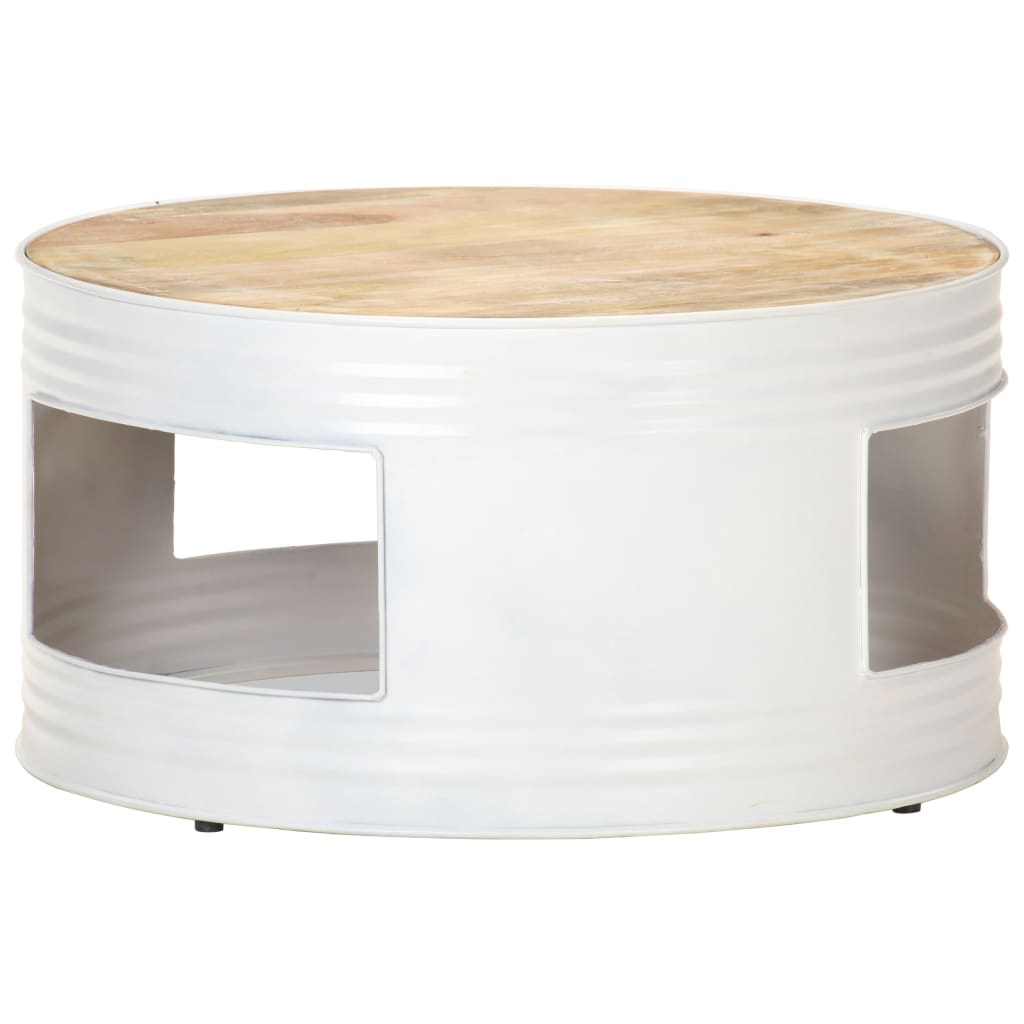 vidaXL Salontafel 43x55 cm massief mangohout
