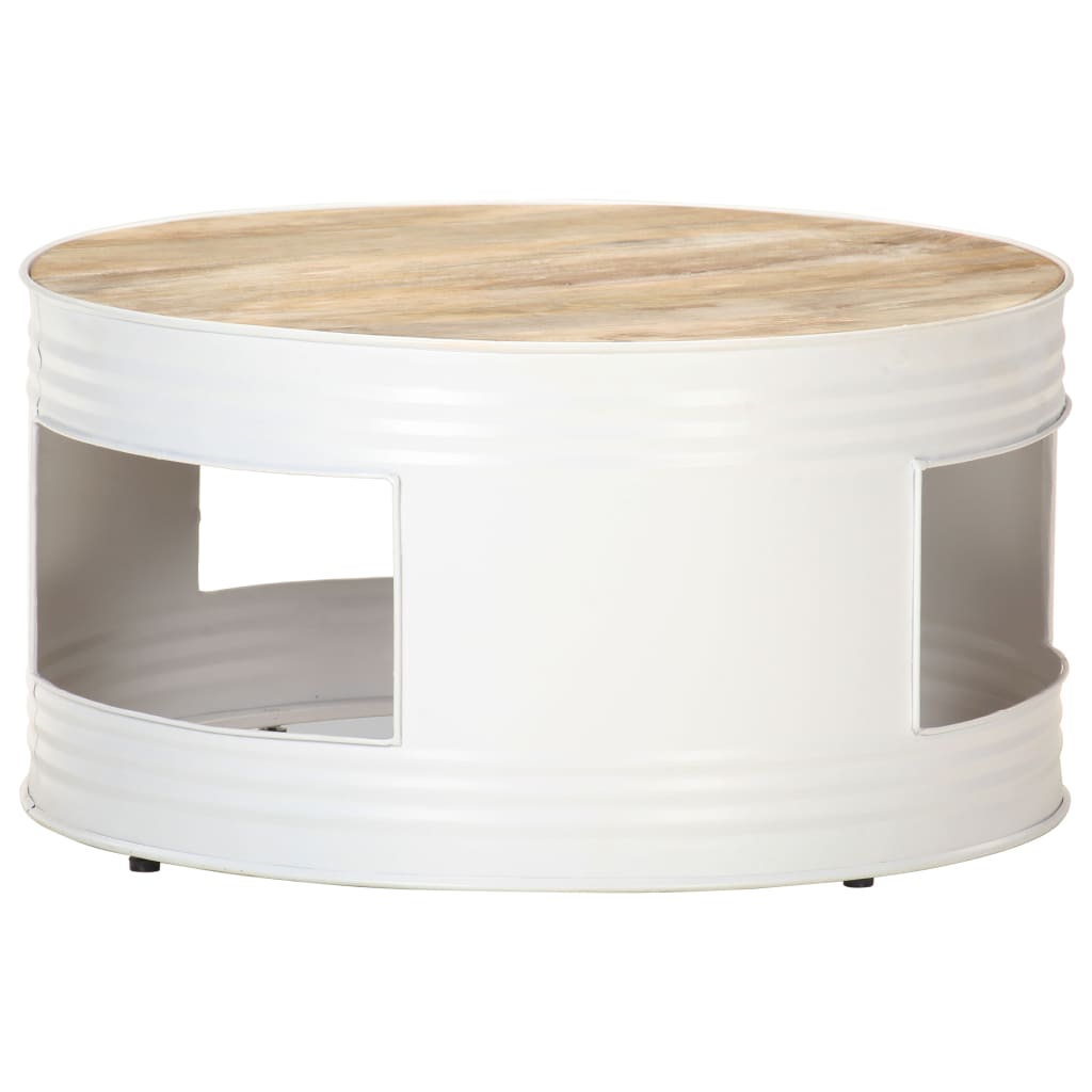 vidaXL Salontafel 43x55 cm massief mangohout