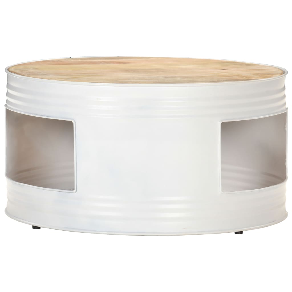 vidaXL Salontafel 43x55 cm massief mangohout