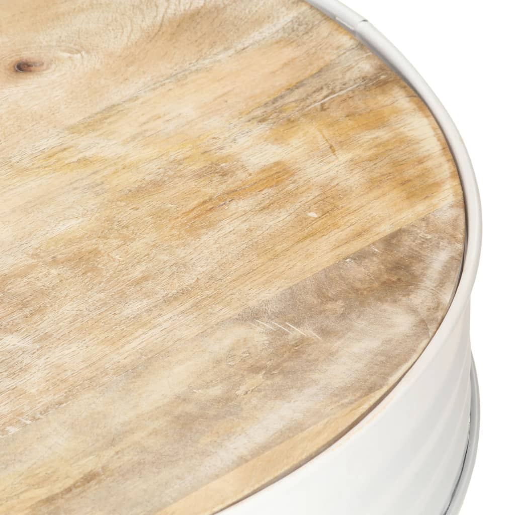 vidaXL Salontafel 43x55 cm massief mangohout