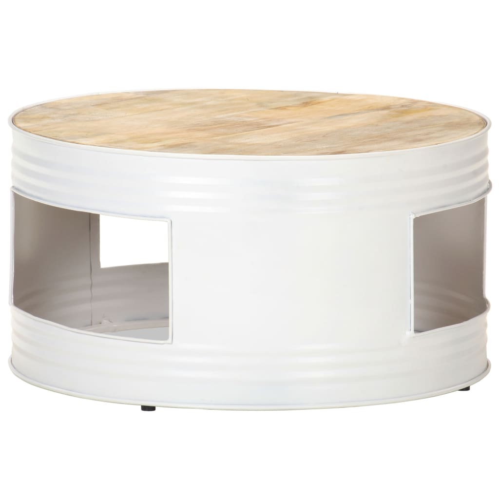 vidaXL Salontafel 43x55 cm massief mangohout