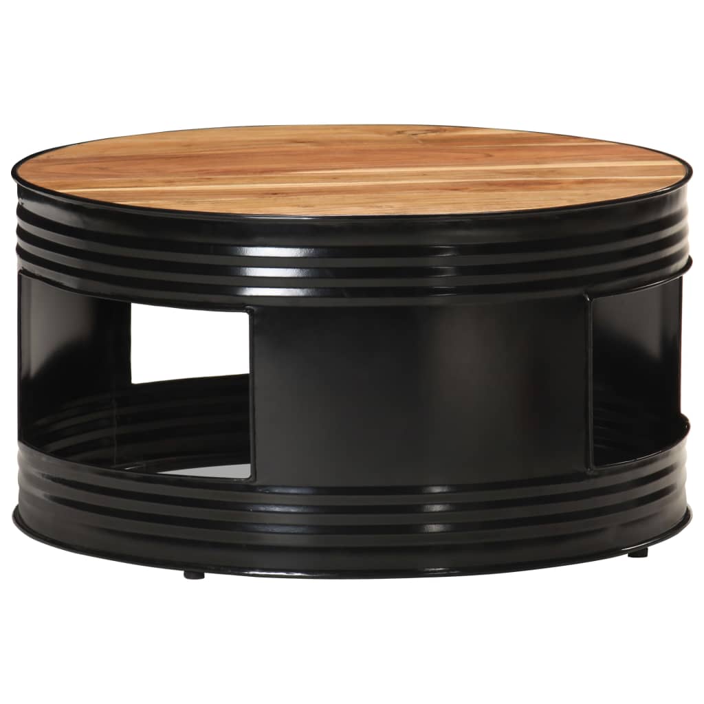 vidaXL Salontafel 43x55 cm massief mangohout