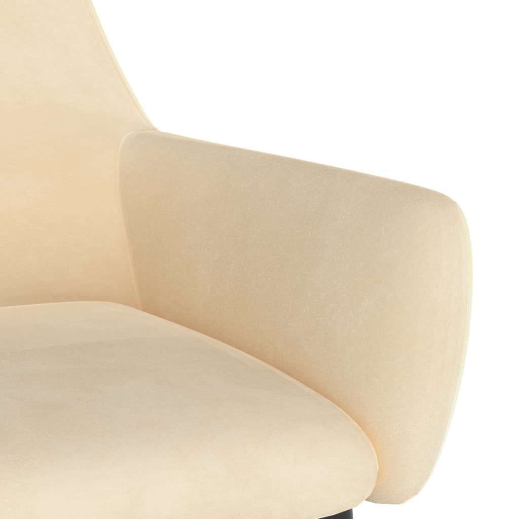 vidaXL Eetkamerstoelen 2 st fluweel blauw