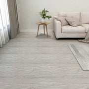 vidaXL Vloerplanken zelfklevend 5,11 m² PVC monochroom patroon