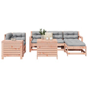 vidaXL 7-delige Loungeset massief douglas vurenhout