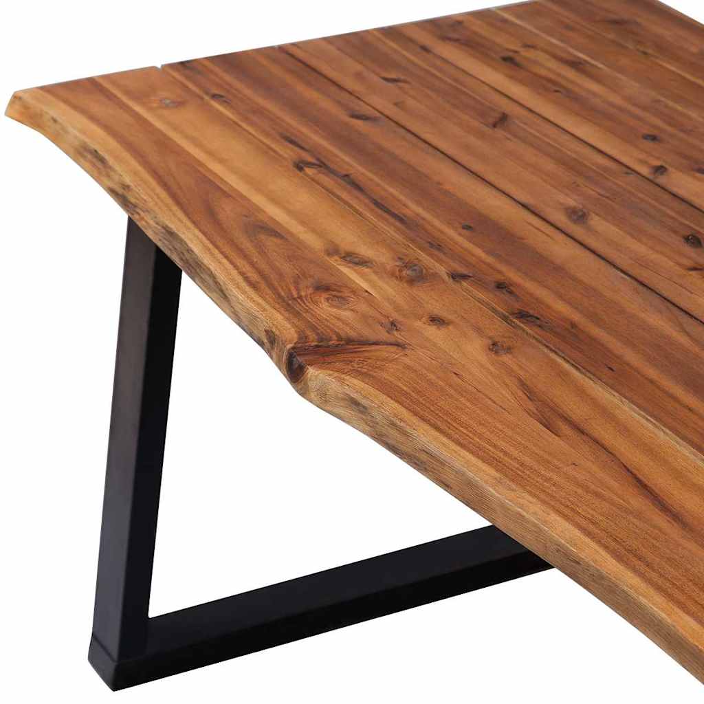vidaXL Eettafel 170x90x75 cm massief acaciahout