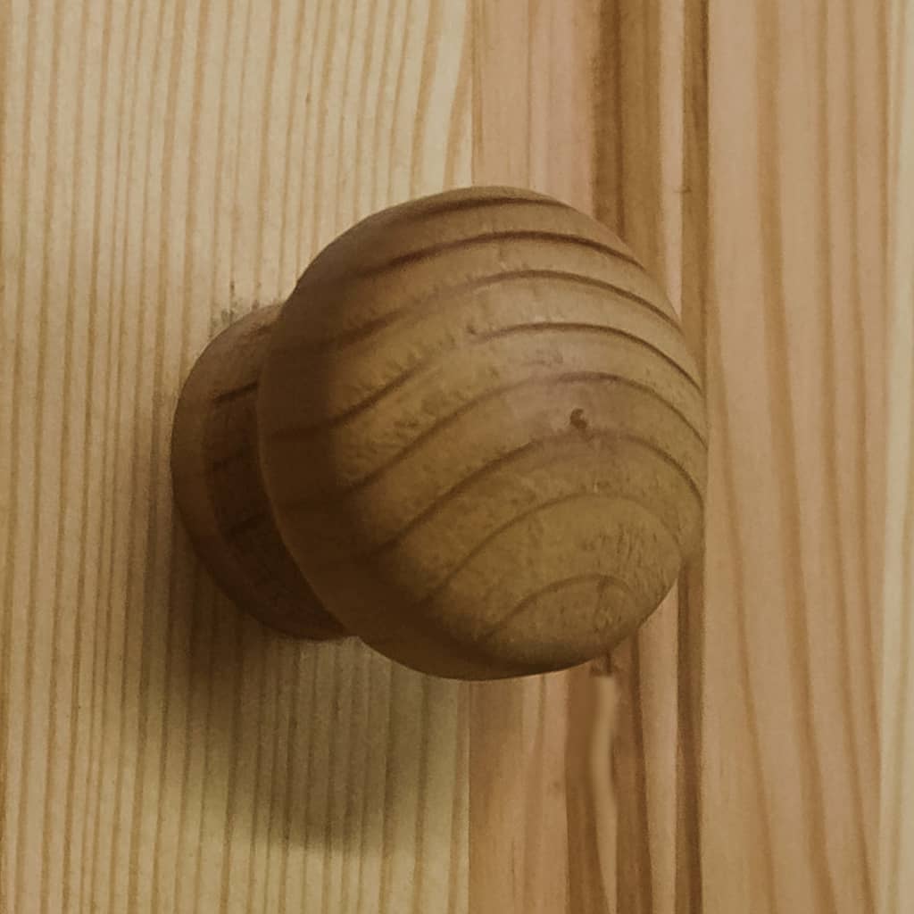 vidaXL Ladekast 75x35x80,5 cm massief grenenhout