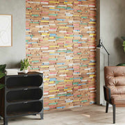 vidaXL Wandpanelen 10 st 1,03 m² hergebruikt teakhout