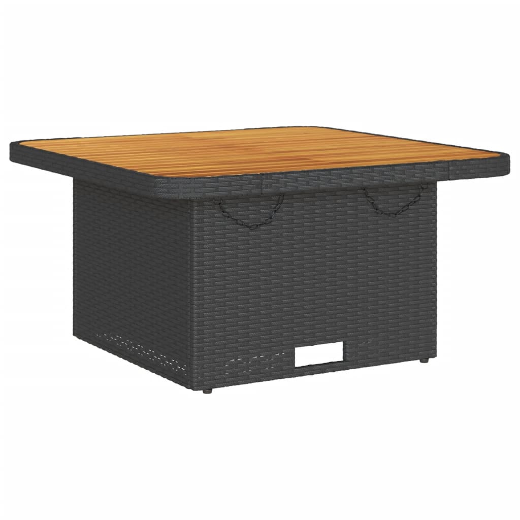 vidaXL 7-delige Loungeset met kussens poly rattan grijs