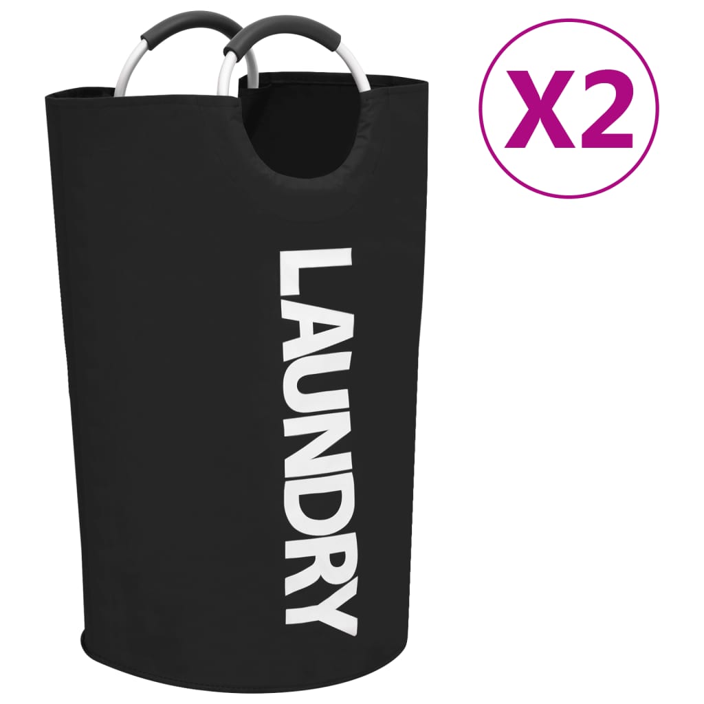 vidaXL Wassorteerder zwart