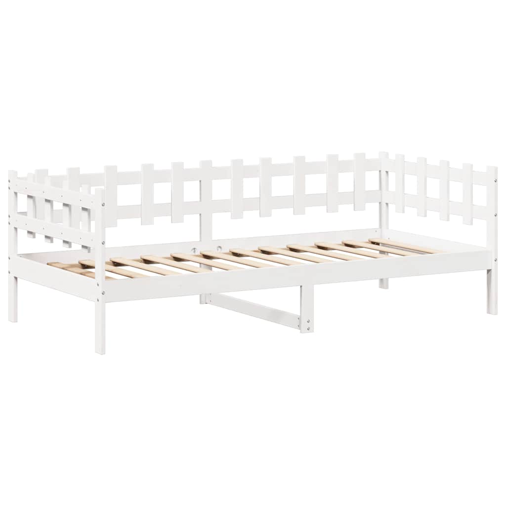 vidaXL Slaapbank met huisje 90x200 cm massief grenenhout