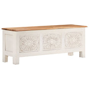 vidaXL Opbergkist 110x30x40 cm massief acaciahout