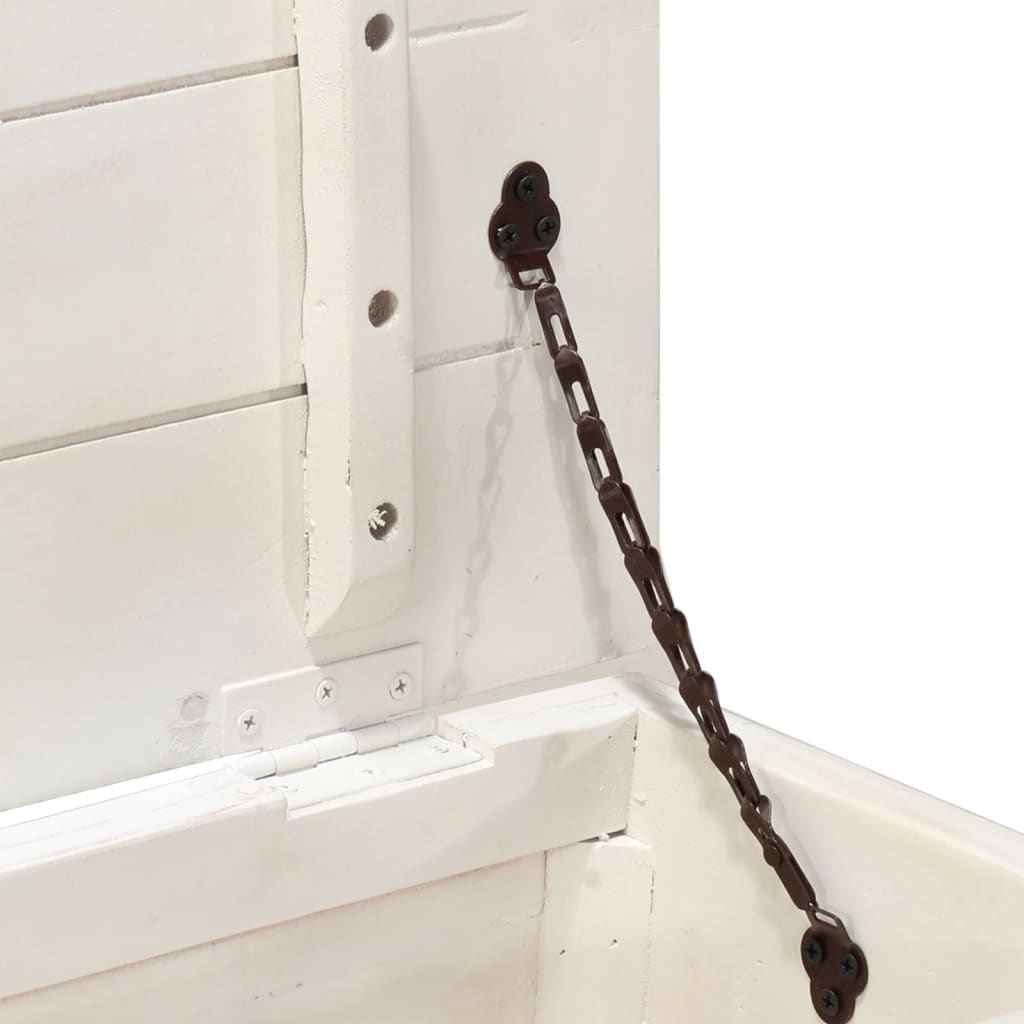 vidaXL Opbergkist 110x30x40 cm massief acaciahout