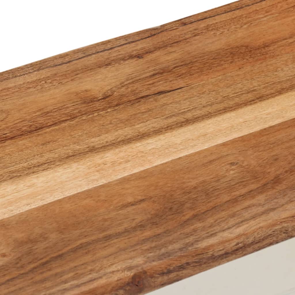 vidaXL Opbergkist 110x30x40 cm massief acaciahout