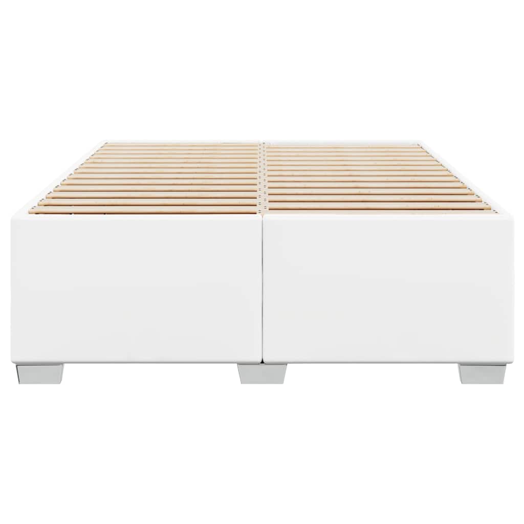 vidaXL Bedframe zonder matras Zwart Volledig Kunstleer