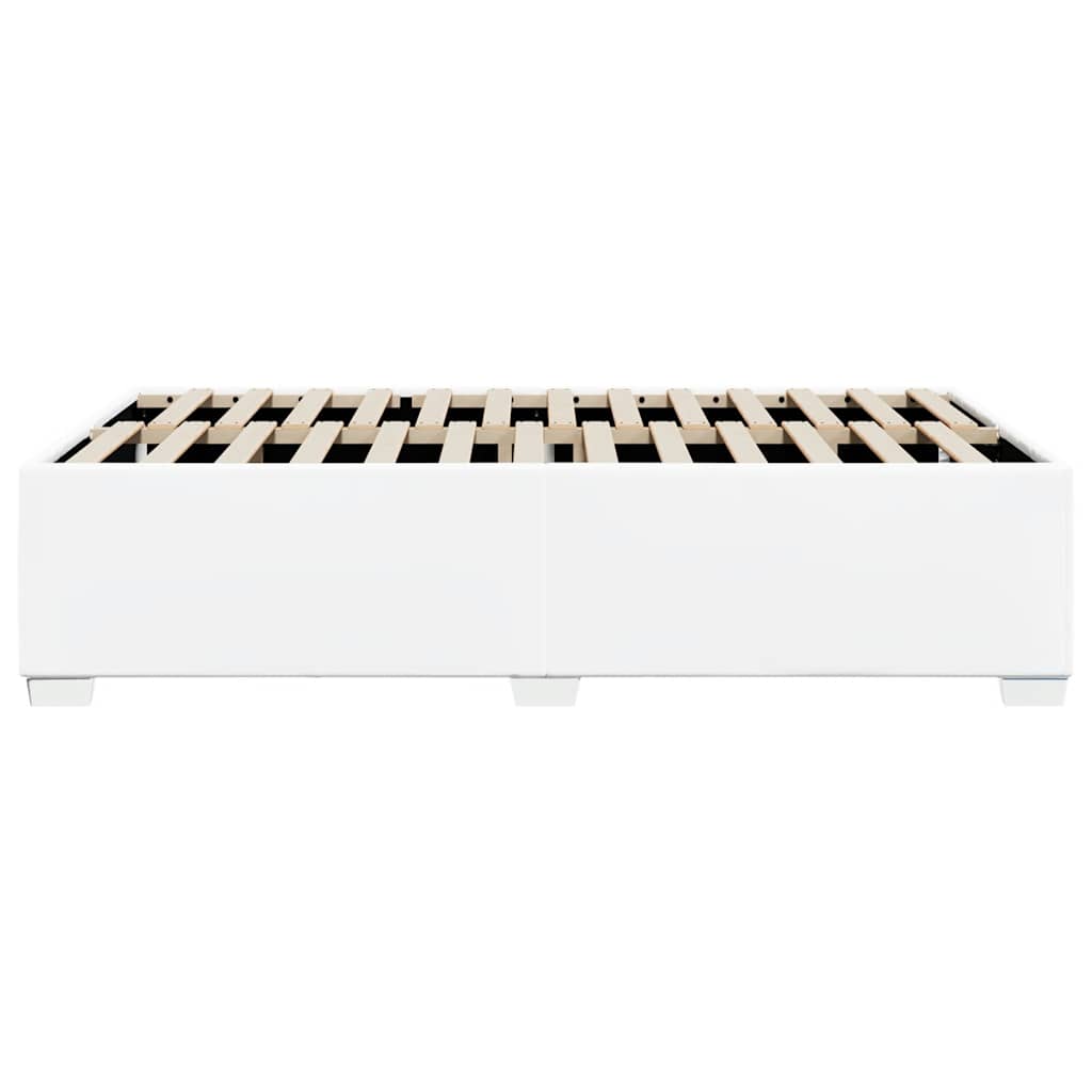 vidaXL Bedframe zonder matras Zwart Volledig Kunstleer