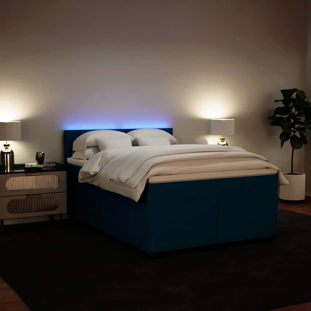 vidaXL Boxspring met matras fluweel donkergrijs 200x200 cm