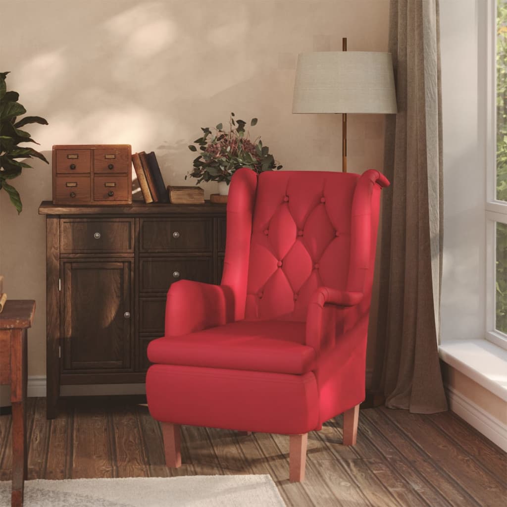 vidaXL Fauteuil met massief rubberwood poten fluweel lichtgrijs