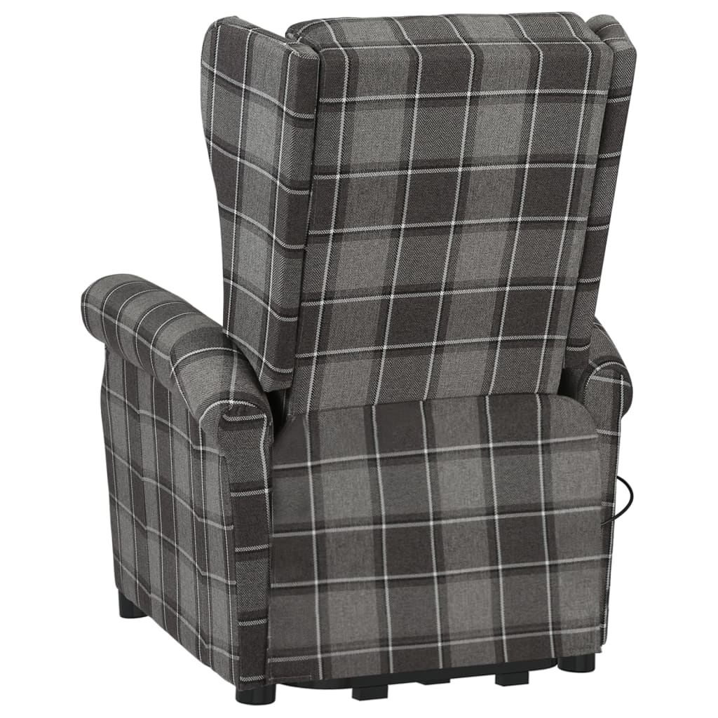 vidaXL Sta-op-massagestoel stof beige