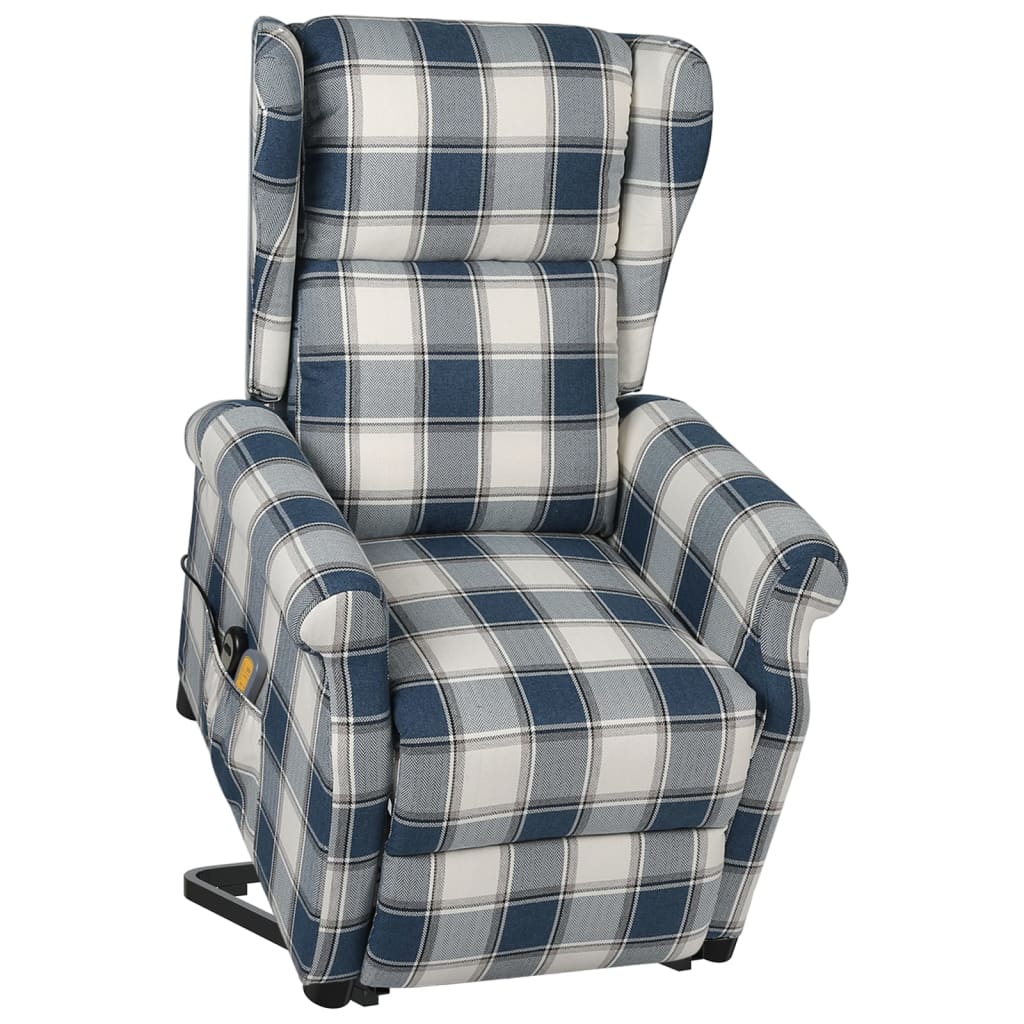 vidaXL Sta-op-massagestoel stof beige
