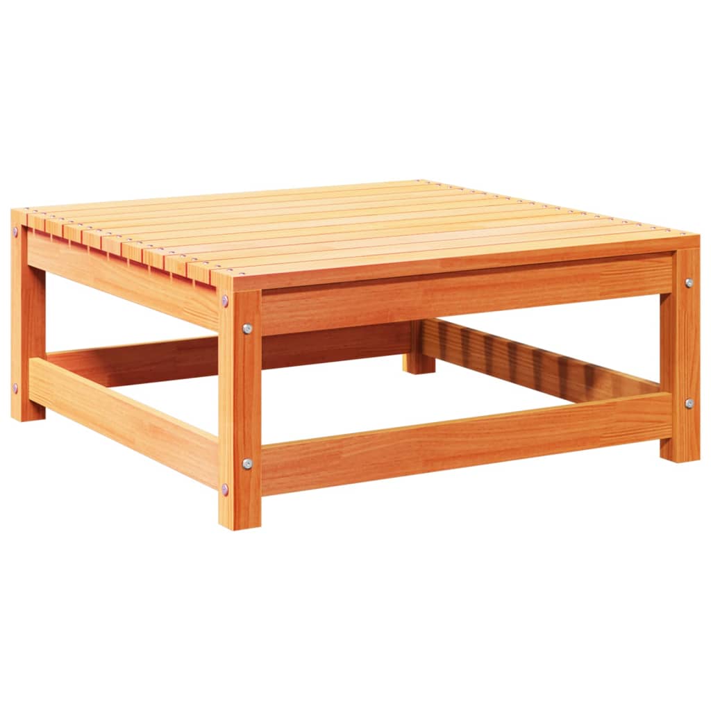 vidaXL 11-delige Loungeset massief grenenhout wasbruin