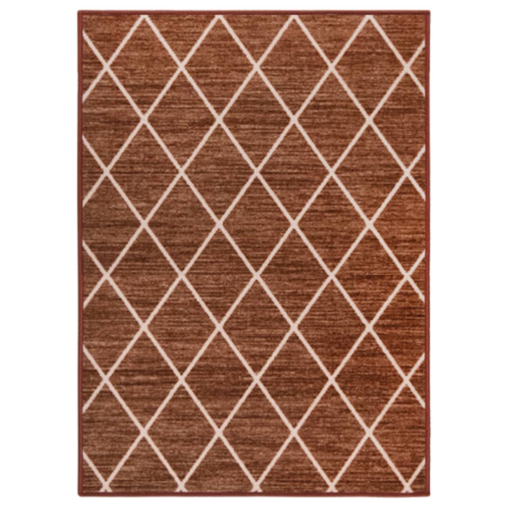 vidaXL Tapijtloper 80x100 cm meerkleurig