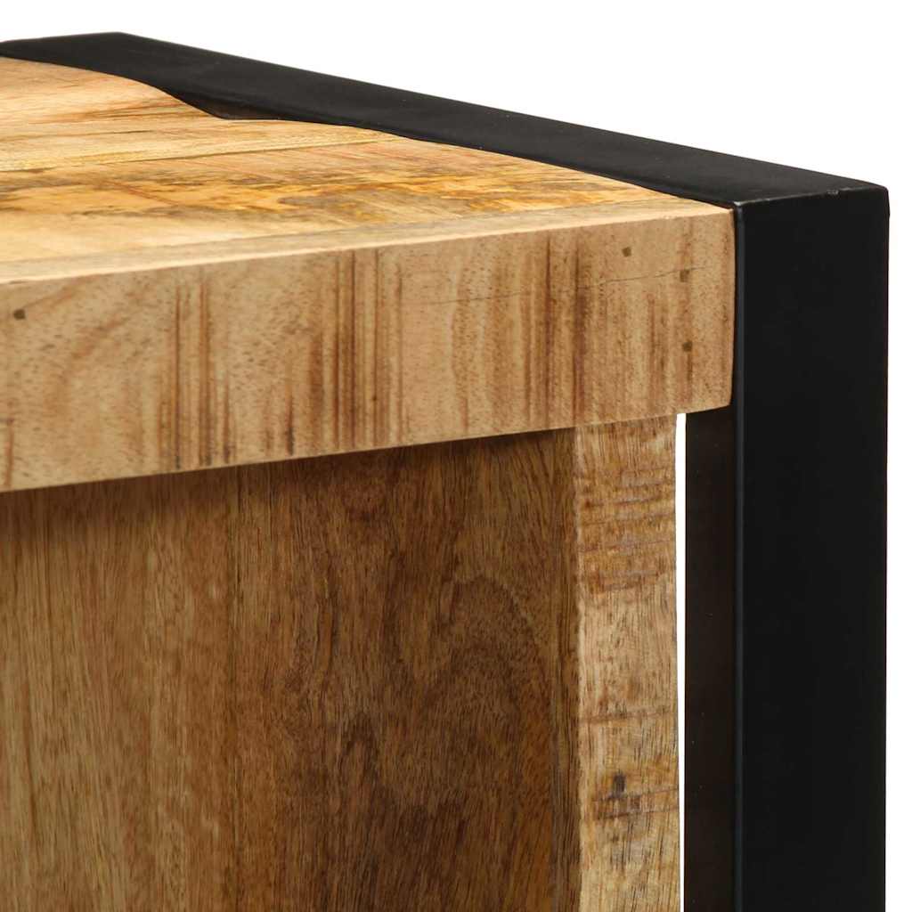 vidaXL Badkamermeubelset Wandgemonteerd 4 pcs Bruin Massief Mango Hout