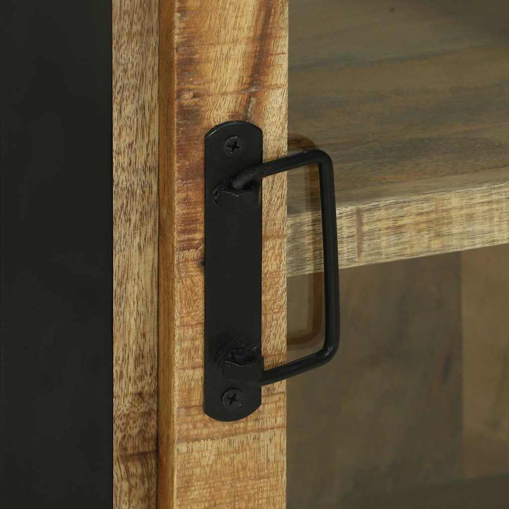 vidaXL Badkamermeubelset Wandgemonteerd 4 pcs Bruin Massief Mango Hout