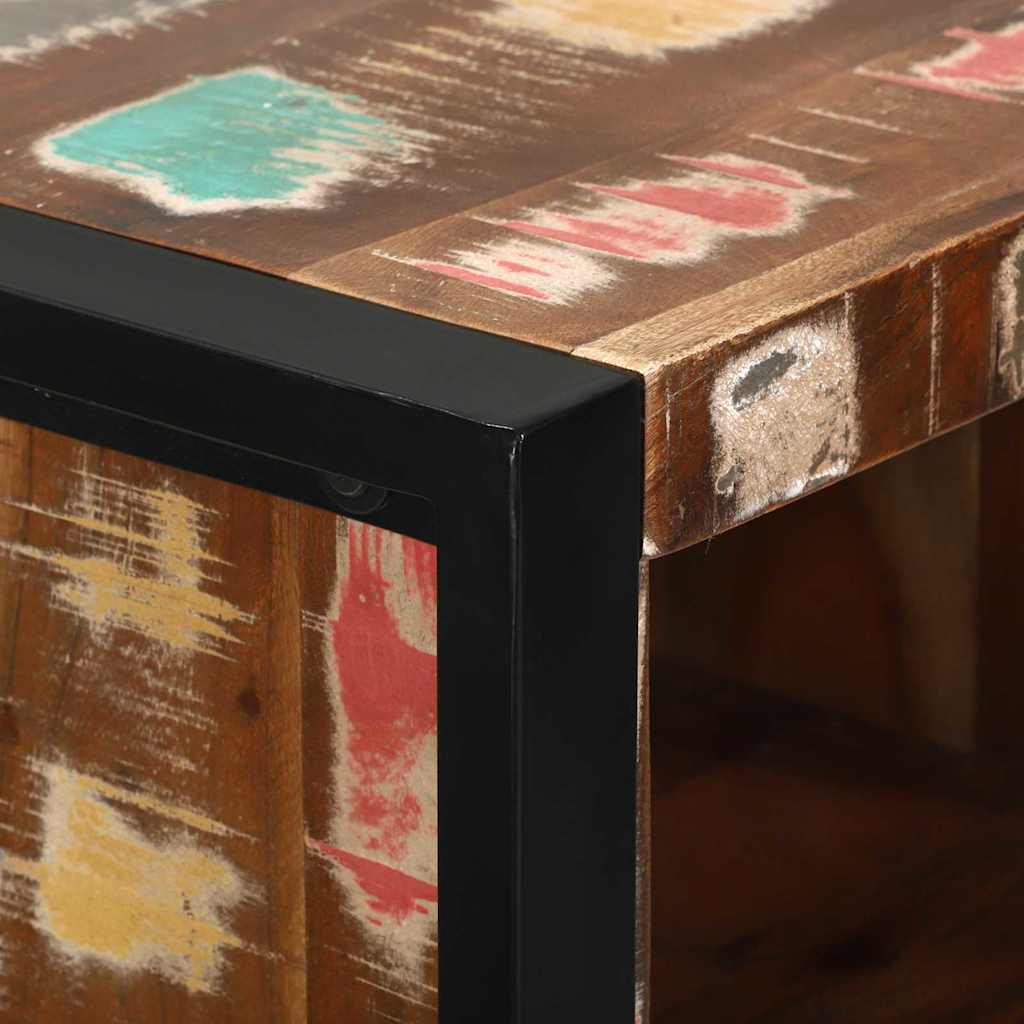 vidaXL Badkamermeubelset Wandgemonteerd 4 pcs Bruin Massief Mango Hout