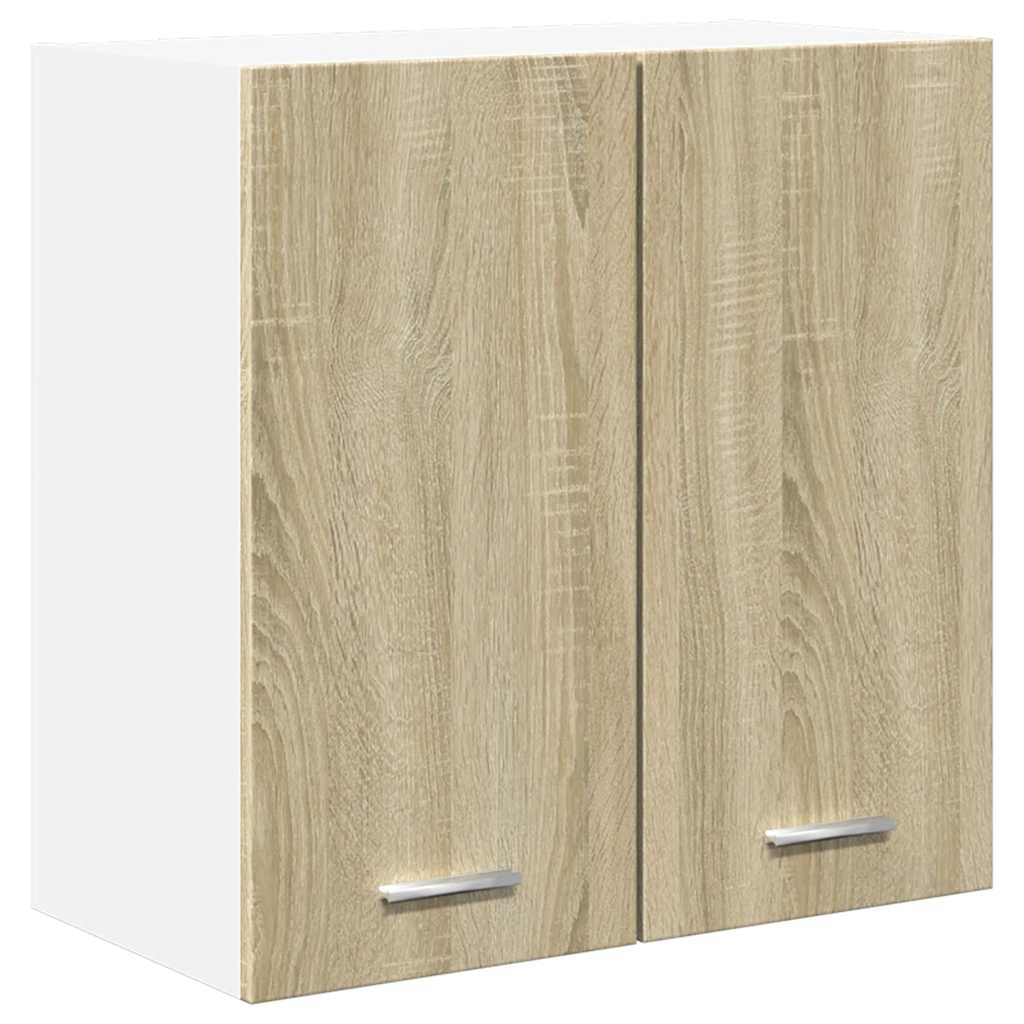 vidaXL 8-delige Keukenkastenset Lyon bewerkt hout sonoma eikenkleurig