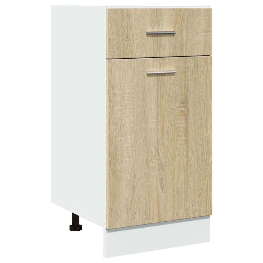 vidaXL 8-delige Keukenkastenset Lyon bewerkt hout sonoma eikenkleurig