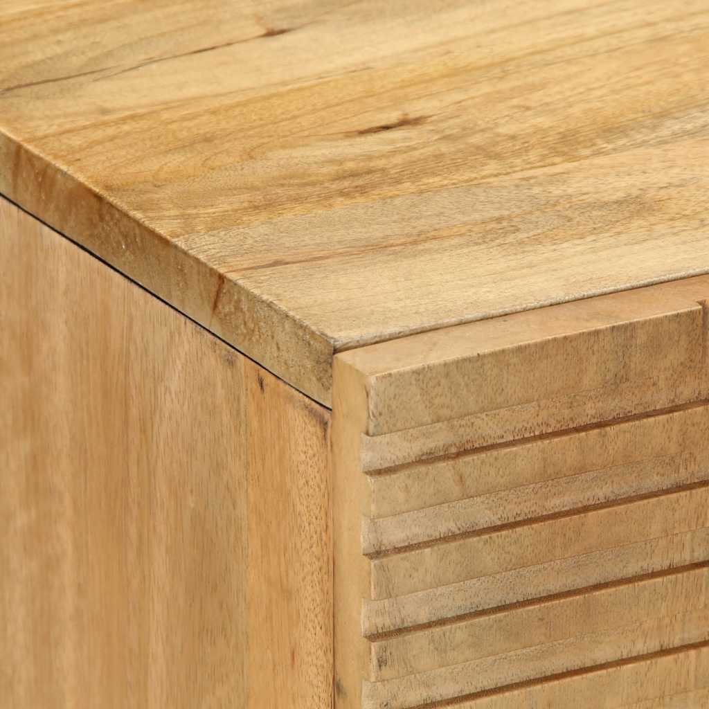 vidaXL 4-delige Badkamermeubel Set Bruin Massief Hout Acacia