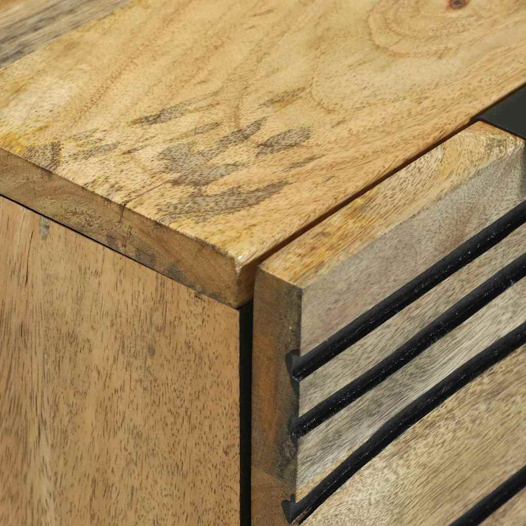 vidaXL Dressoirs met lade met opslag 2 pcs Bruin Medium Massief mango hout
