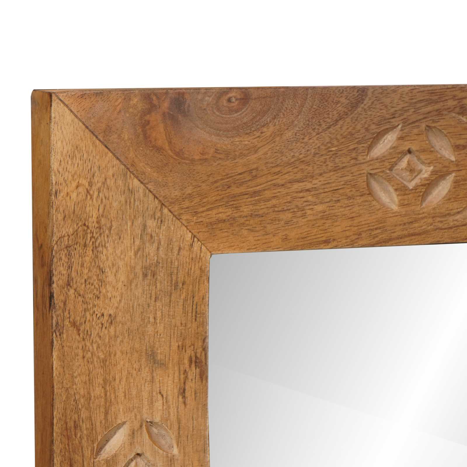 vidaXL Badkamermeubelset 2 pcs Bruin 62 x 33 x 58 cm massief mangohout