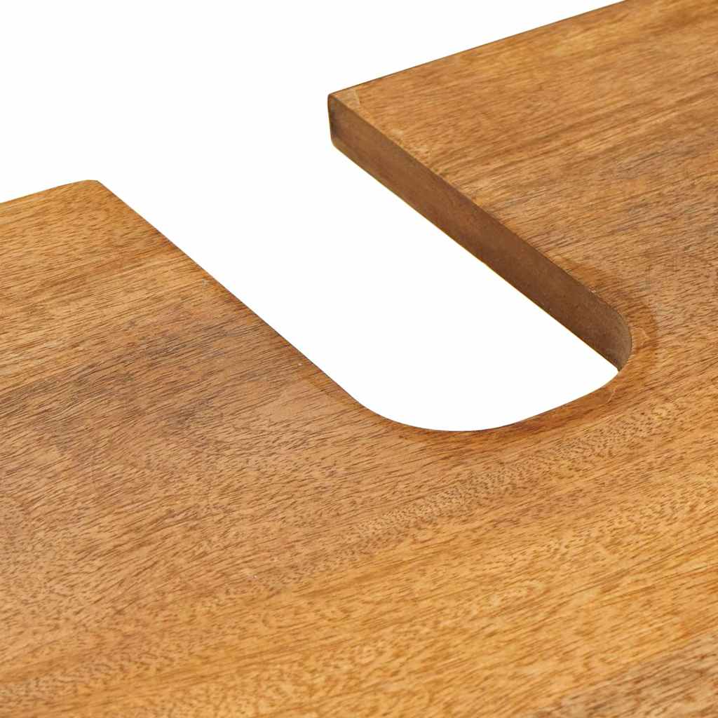 vidaXL Badkamermeubelset met lade 5 pcs Bruin 38 x 33 x 160 cm