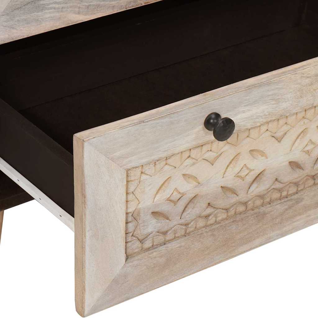 vidaXL Dressoir 3 pcs Bruin 60 x 33 x 75 cm massief mangohout