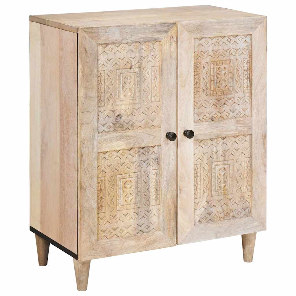 vidaXL Dressoir 3 pcs Bruin 60 x 33 x 75 cm massief mangohout
