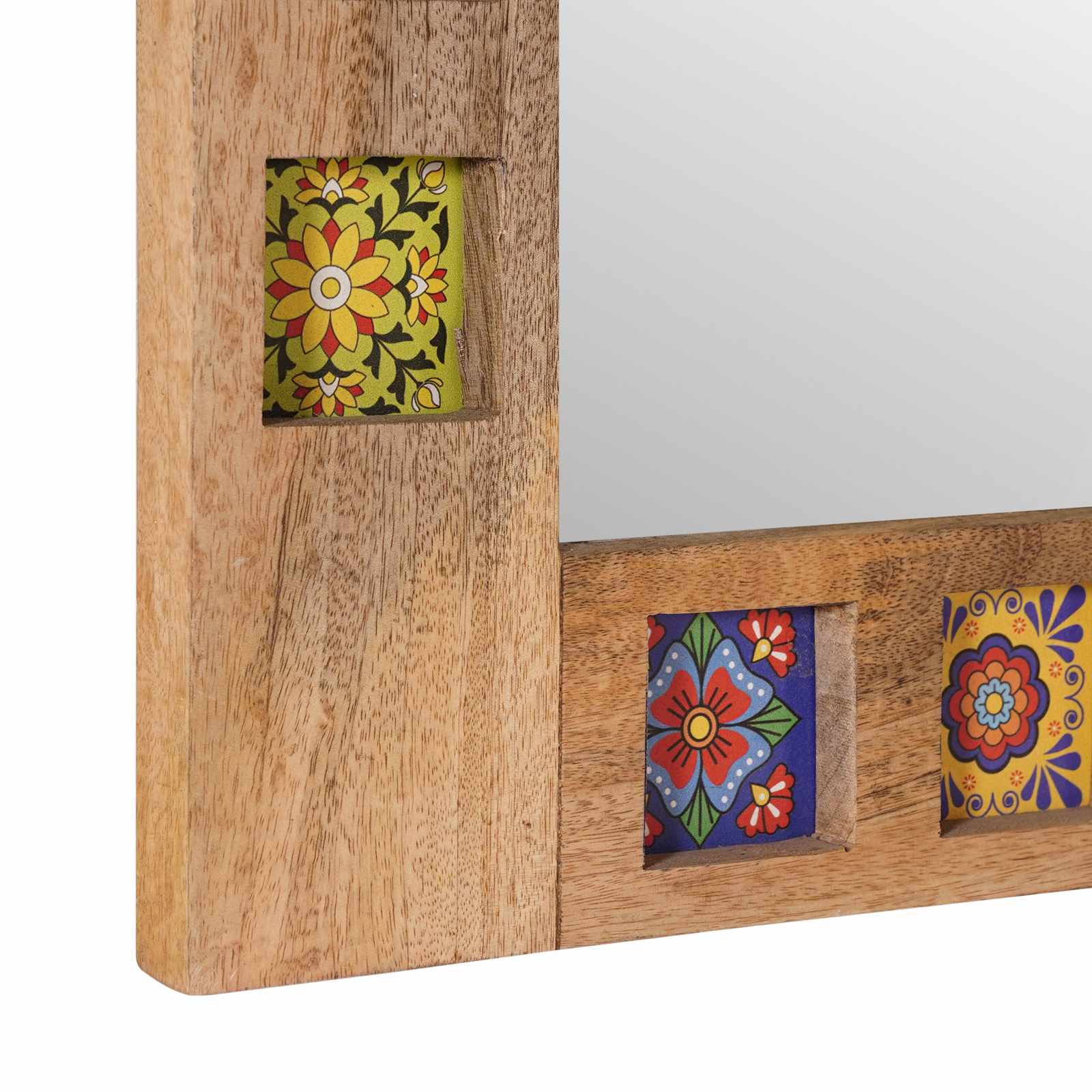 vidaXL Badkamermeubelset 2 pcs Walnotenhout Massief Mango Hout